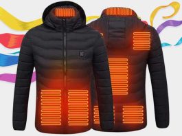 Beheizbare Weste jacke